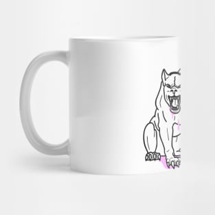 Cerberus Pink Ink Mug